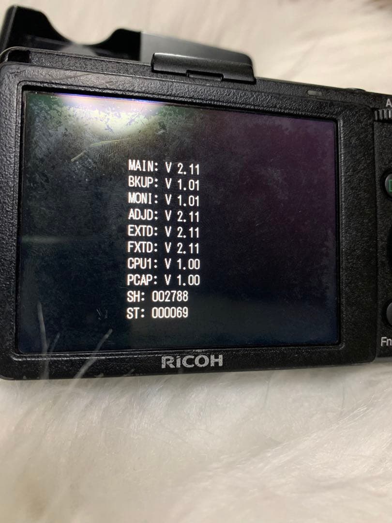 ショット数：2,788 箱無しRICOH リコー GR DIGITAL Ⅳ