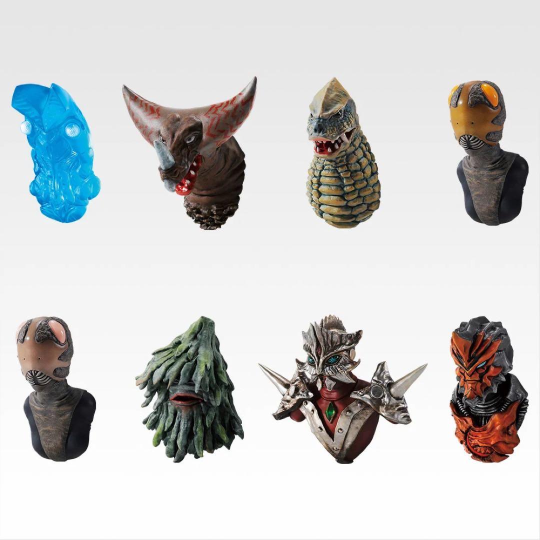 一番くじ 怪獣超大全 F賞 怪獣頭鑑vol.2 11個 未開封