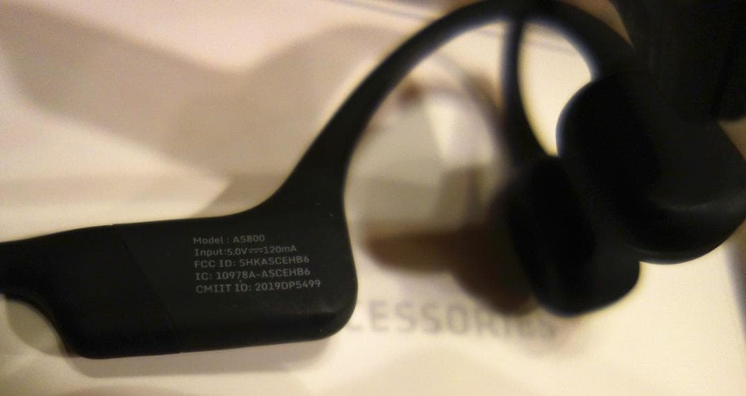 美品⭐︎AFTERSHOKZ AEROPEX PLAY 骨伝導イヤホン AS800