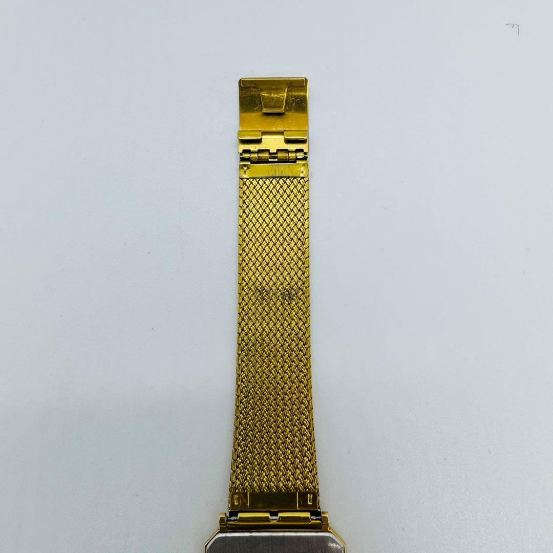 ✨SEIKO✨セイコー✨DOLCE✨6730-5160✨ゴールド文字盤✨腕時計✨