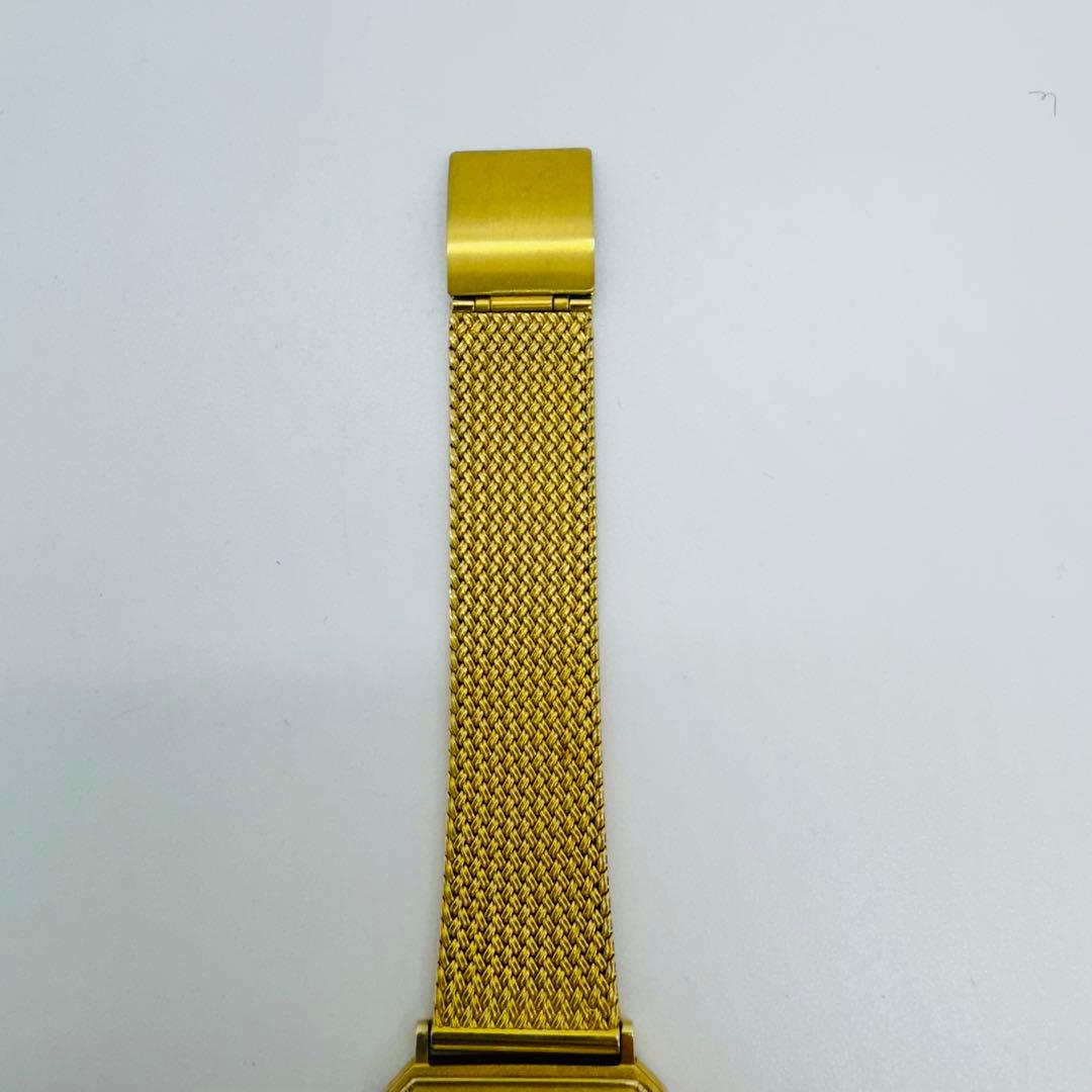 ✨SEIKO✨セイコー✨DOLCE✨6730-5160✨ゴールド文字盤✨腕時計✨