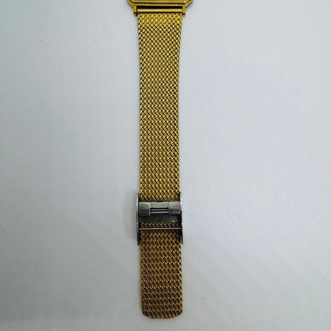 ✨SEIKO✨セイコー✨DOLCE✨6730-5160✨ゴールド文字盤✨腕時計✨