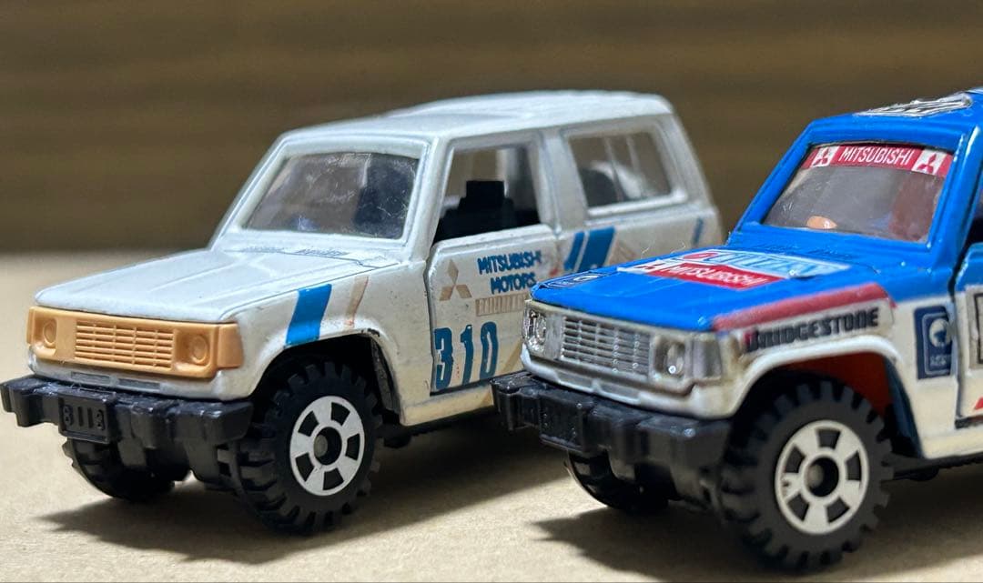 トミカ 日本製 三菱 パジェロ ２台セット CITIZEN