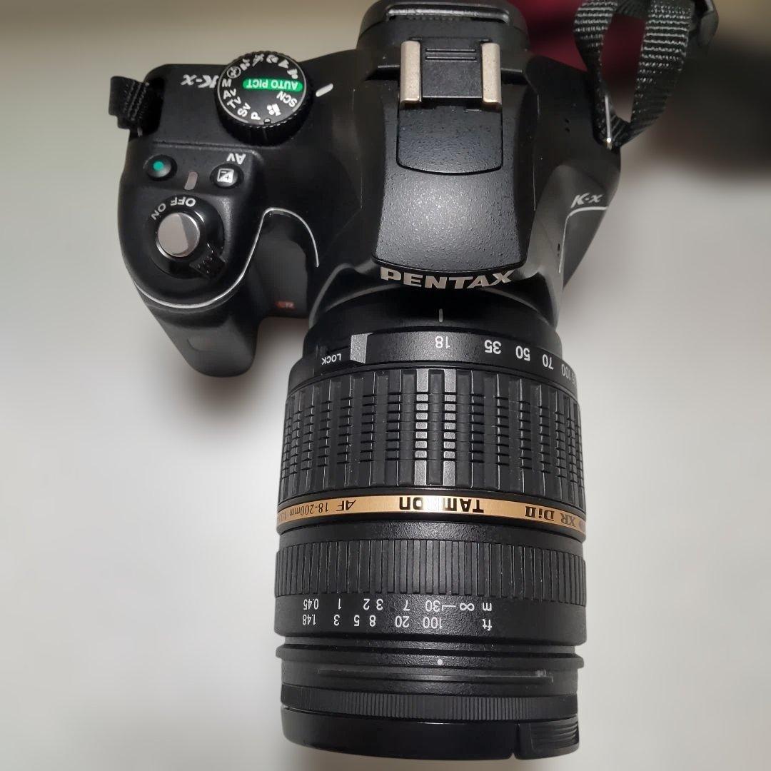 PENTAX K-x TAMRON AF 18-200㎜ F3.5-6.3 LD
