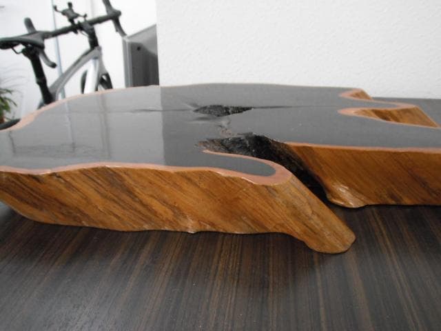 K41 昭和レトロ 一枚板 天然木 花台 置物 飾り