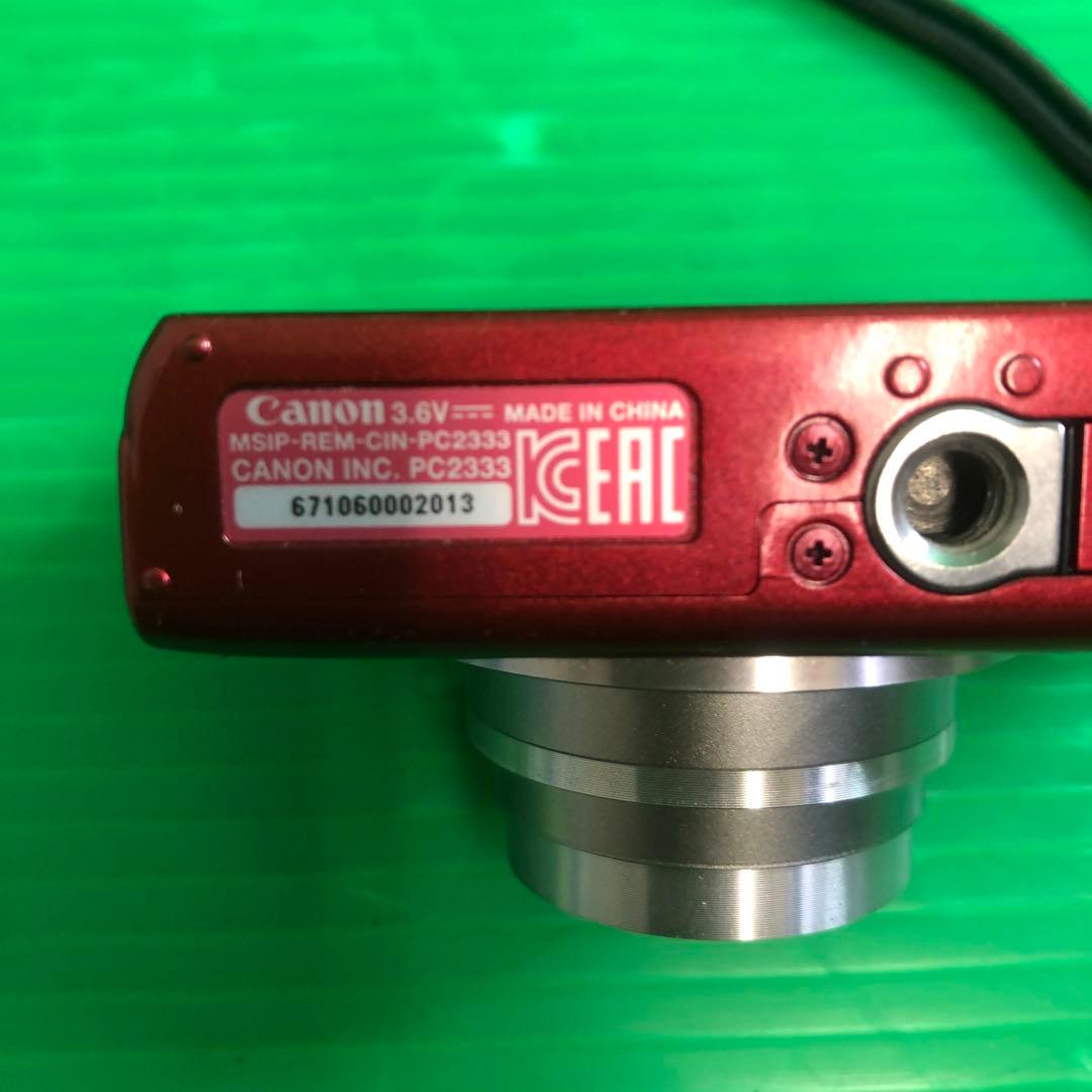 Canon IXY 200 コンパクトデジタルカメラ レッド 動作品