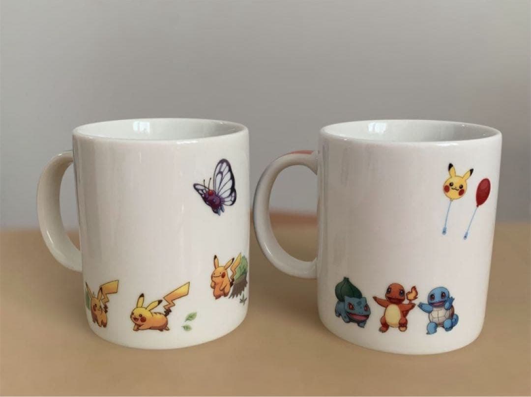 ポケモン　ポケパークカントー　オリジナル　マグカップ 2個セット