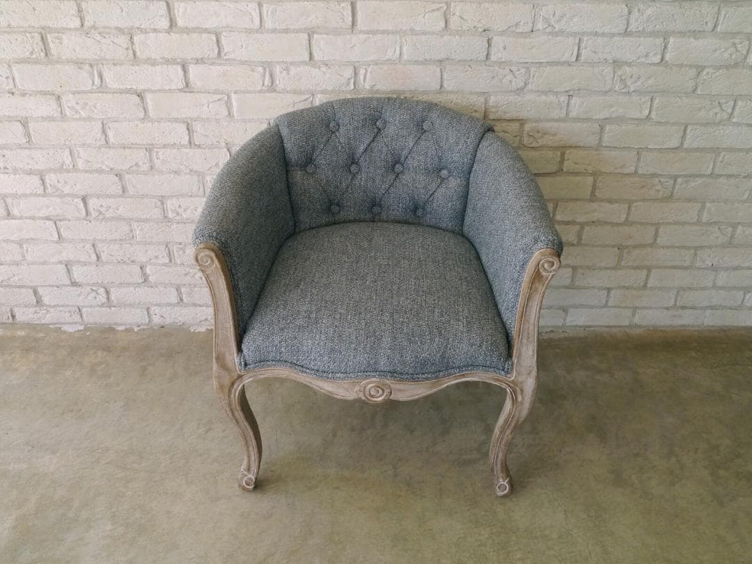 GRT DC SK　1人掛け用ソファ　1Pソファ　グレー　4脚セット