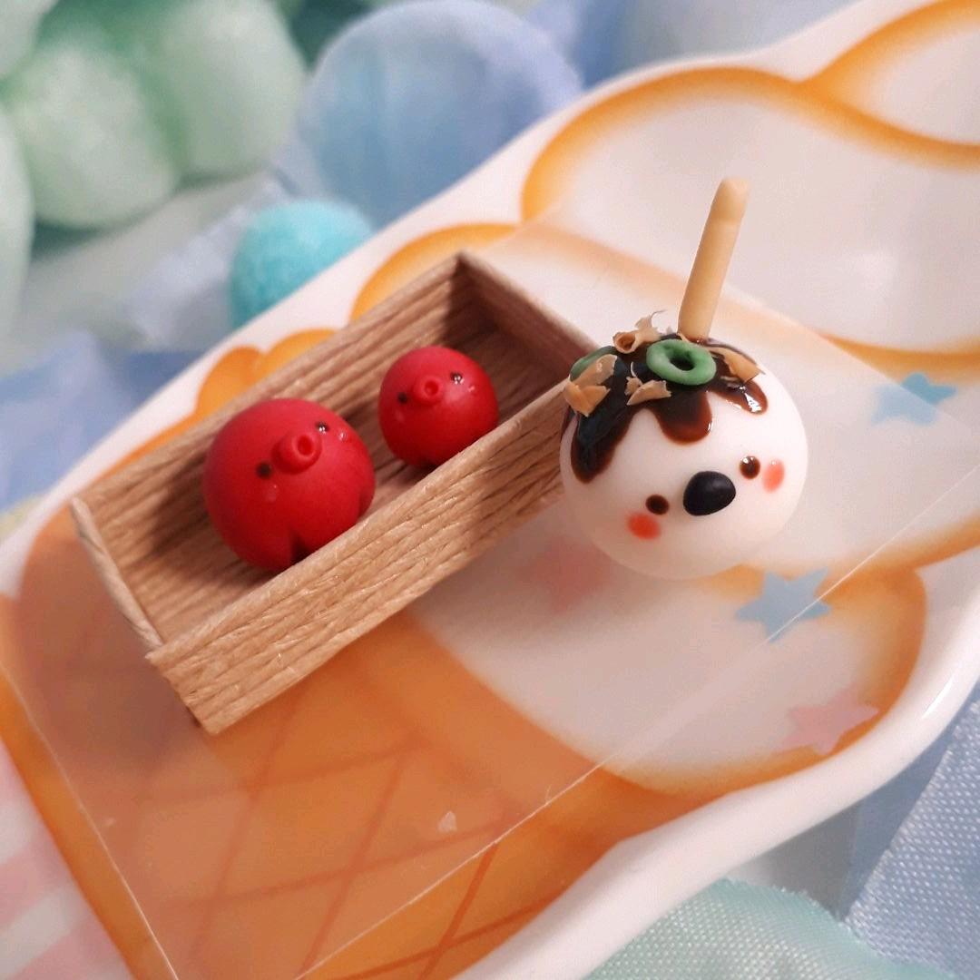 シマナガエのタコ焼？！タコさん付き