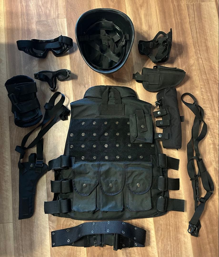ブラック SWAT装備セット