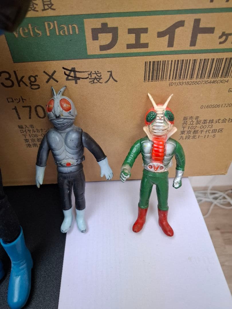 仮面ライダー 可動式フィギュア 約30cm 5体セット