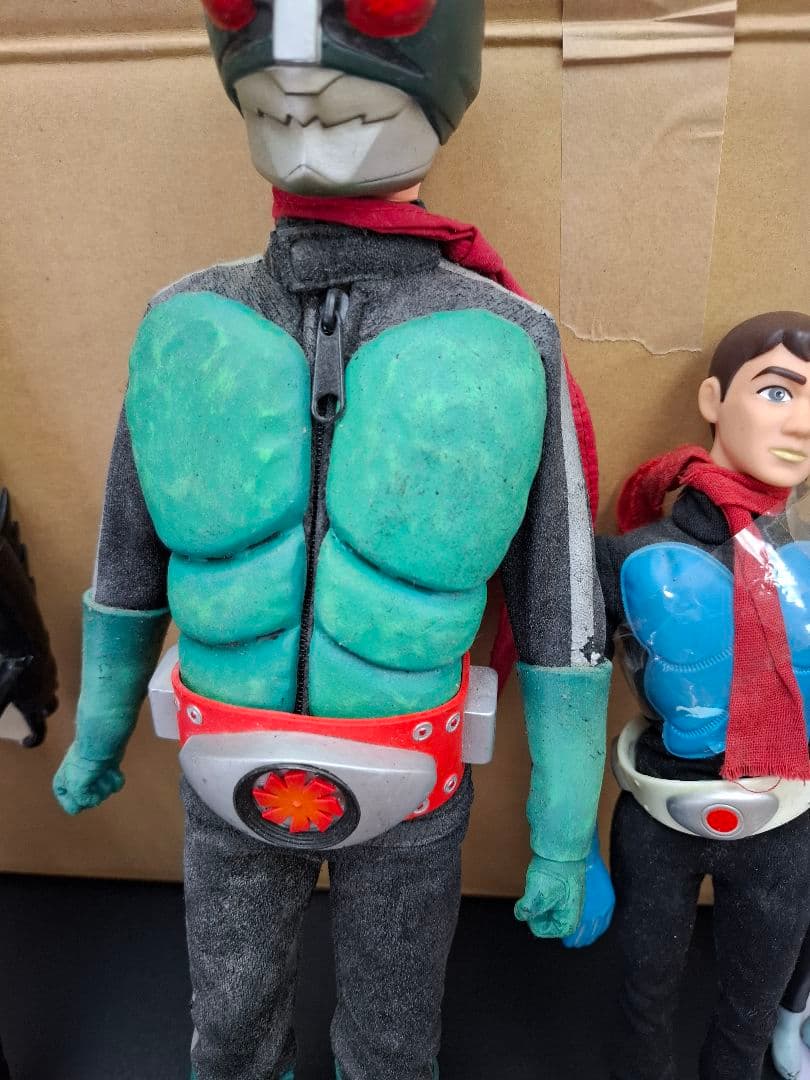 仮面ライダー 可動式フィギュア 約30cm 5体セット