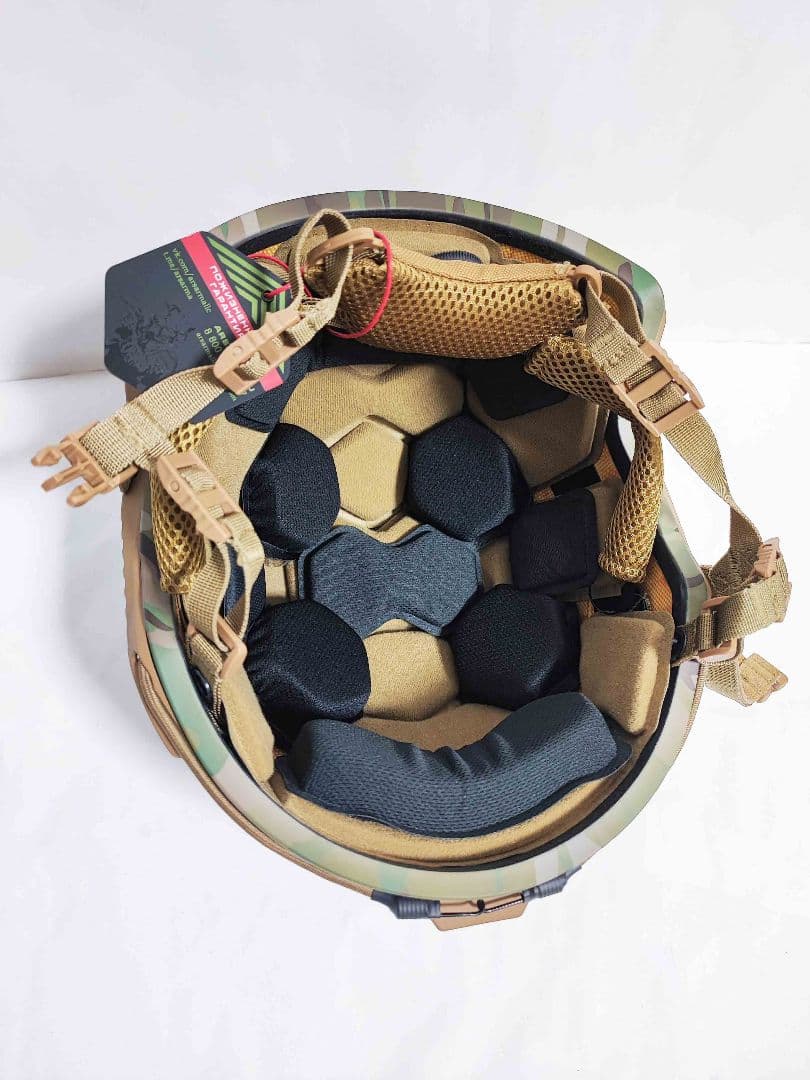 ロシア軍 実物 Ars Arma製 Fast MT アラミド 防弾ヘルメット