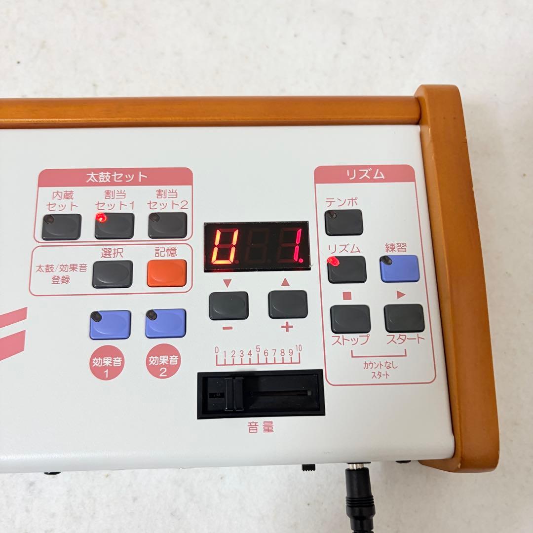 美品 スズキ はくちょう 拍調 DPS-100 電子打楽器 鈴木 リズム