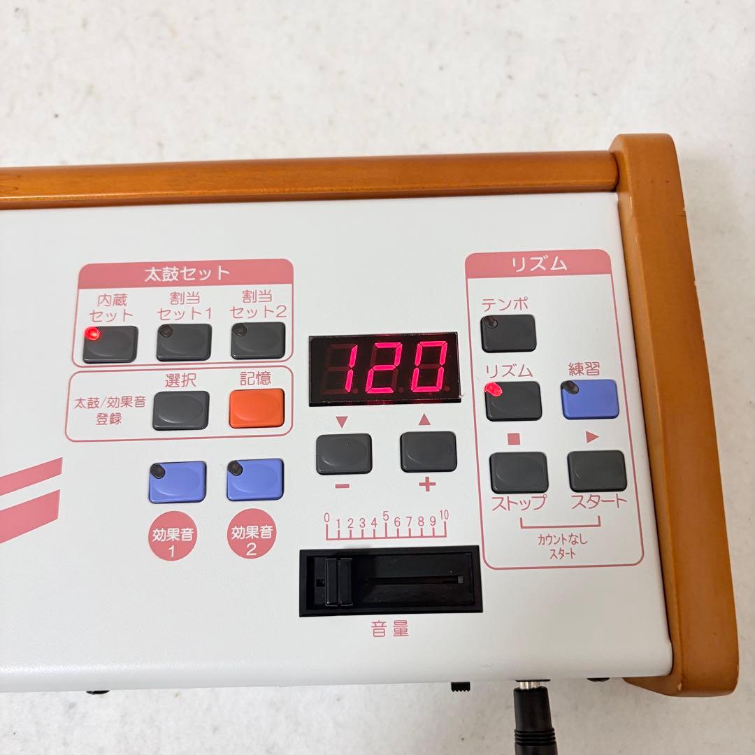 美品 スズキ はくちょう 拍調 DPS-100 電子打楽器 鈴木 リズム