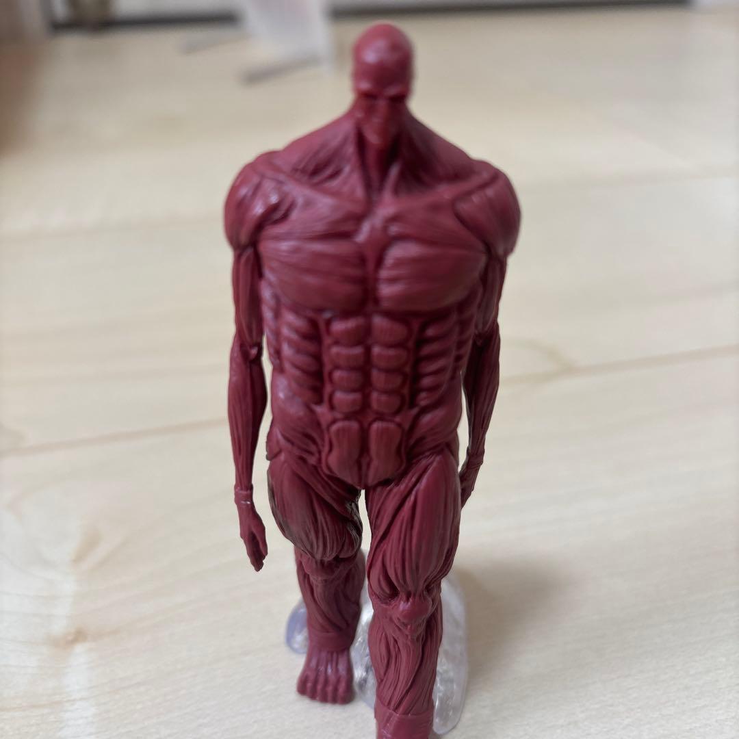 進撃の巨人リヴァイのフィギア、地ならしのフィギア、リヴァイとハンジのスタンド