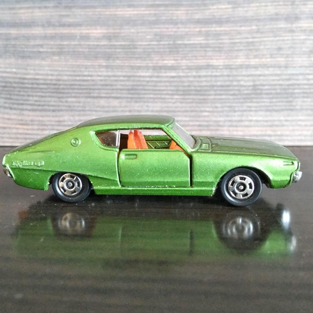 tomica/トミカ スカイライン2000GTX ミニカー グリーンメタリック
