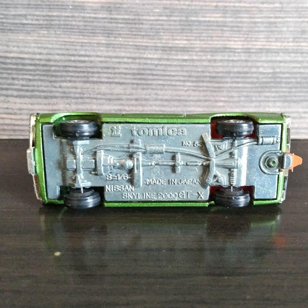 tomica/トミカ スカイライン2000GTX ミニカー グリーンメタリック