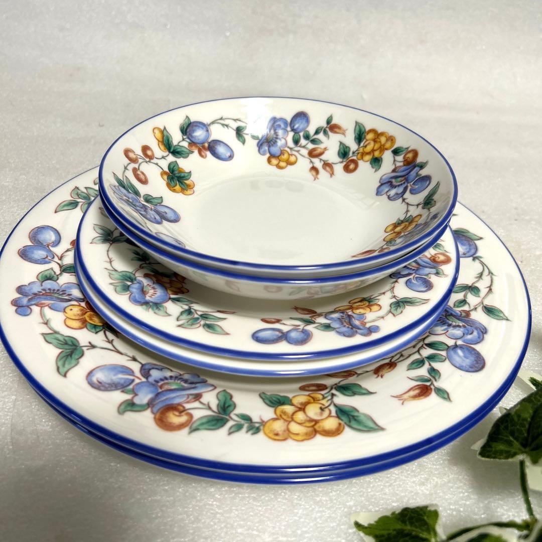  ロイヤルドルトン　タングルウッド　果物柄　プレート6P