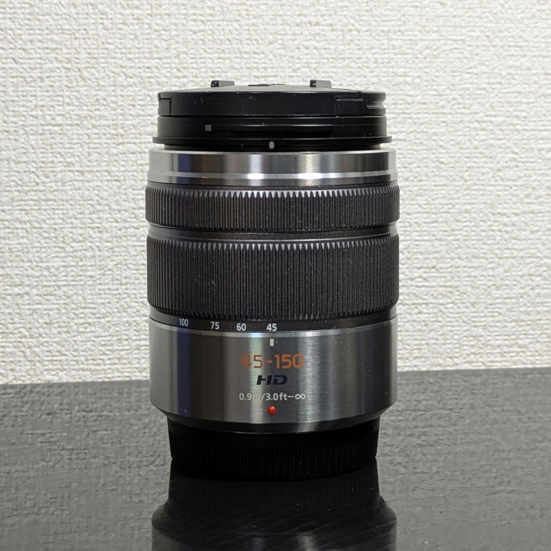 【中古】Panasonic LUMIX DMC-GM1 オレンジ ＋ 望遠レンズ