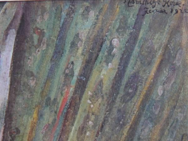 小出 楢重、窓、希少画集画、新品額装付