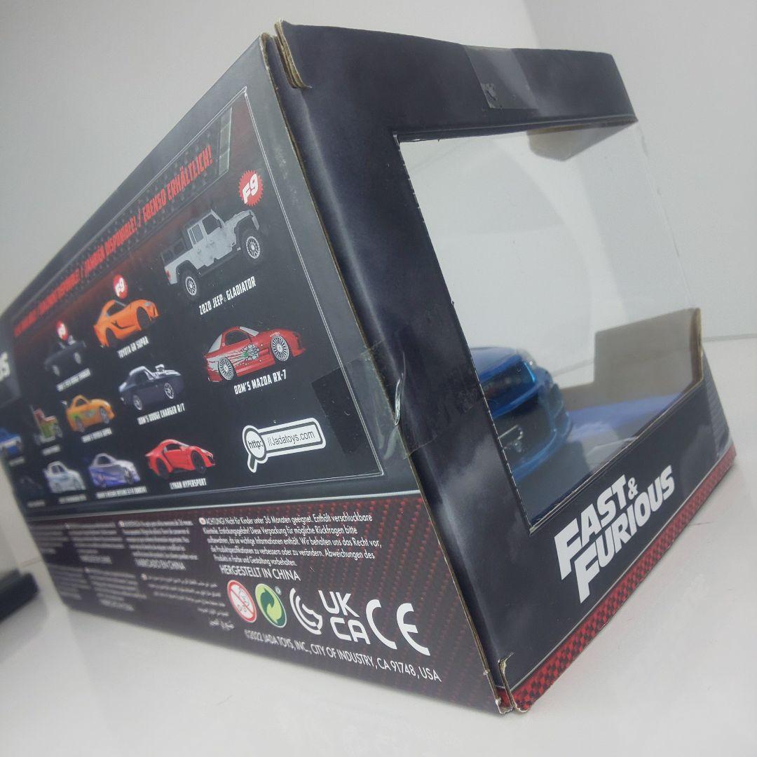 〓1/24スケール〓ワイスピのブライアンとR34スカイラインGT-R〓未開封〓