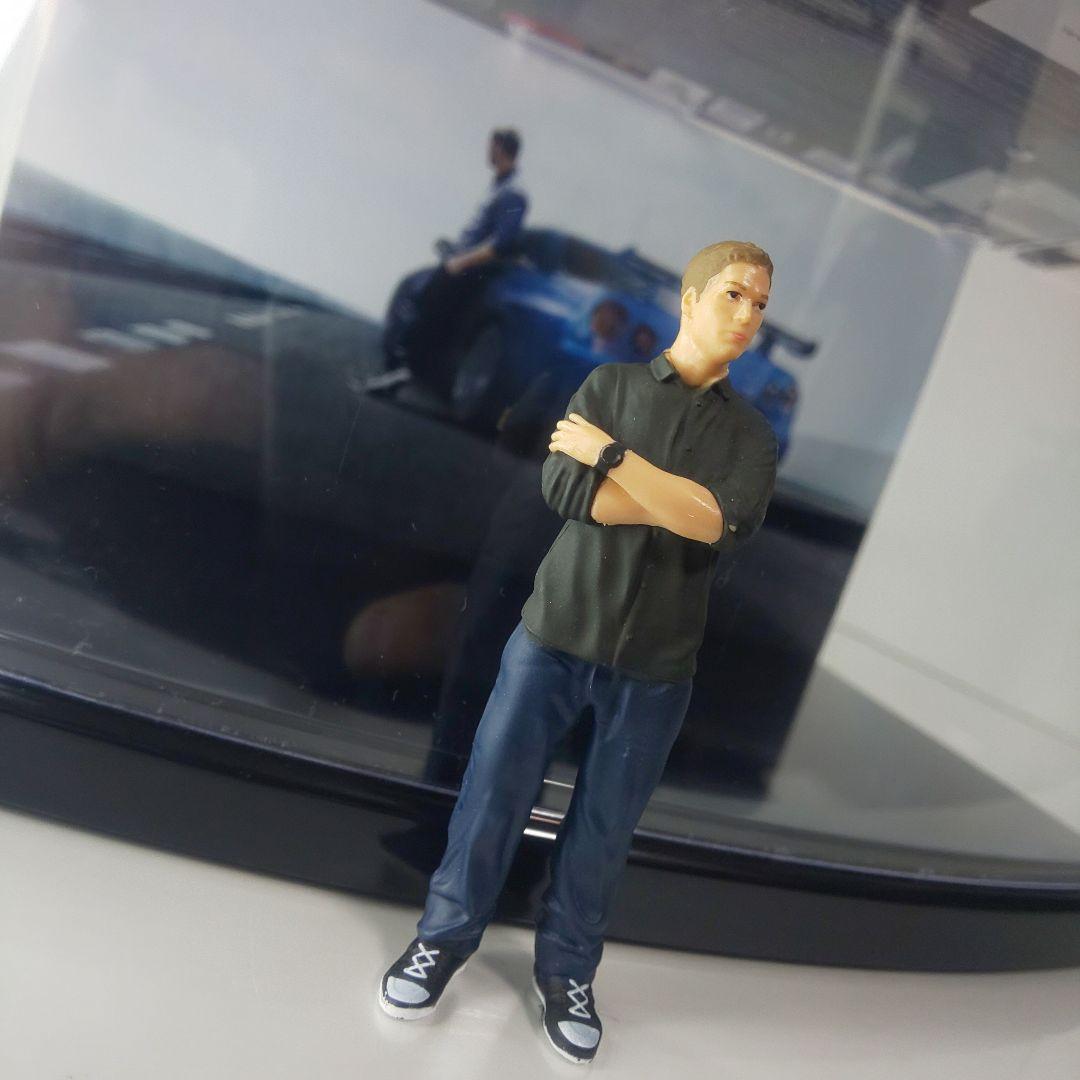 〓1/24スケール〓ワイスピのブライアンとR34スカイラインGT-R〓未開封〓