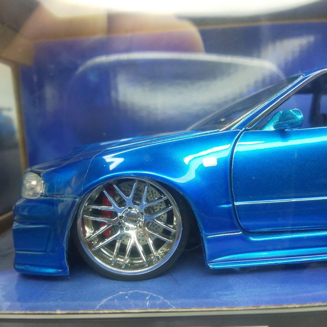 〓1/24スケール〓ワイスピのブライアンとR34スカイラインGT-R〓未開封〓
