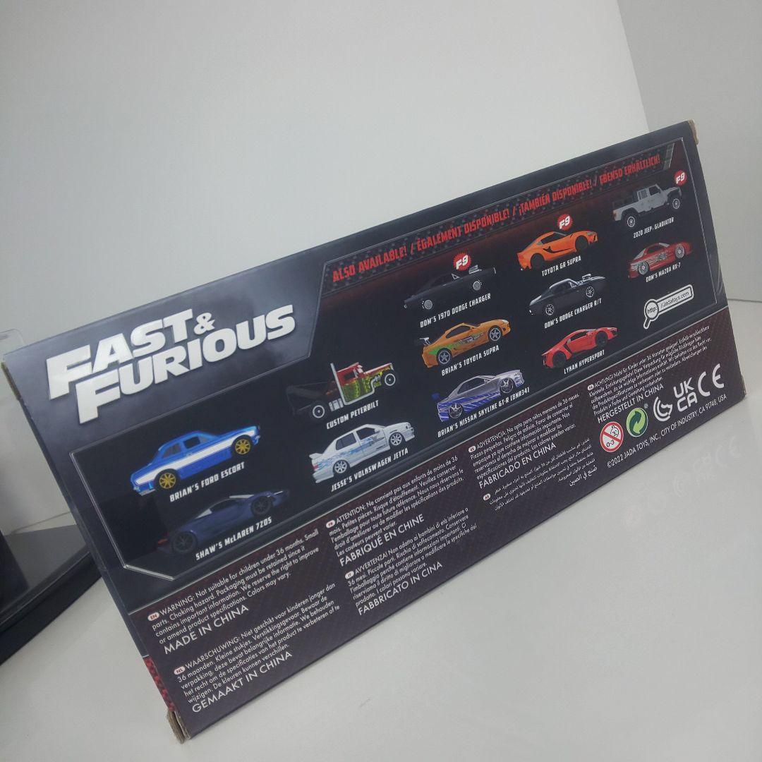 〓1/24スケール〓ワイスピのブライアンとR34スカイラインGT-R〓未開封〓