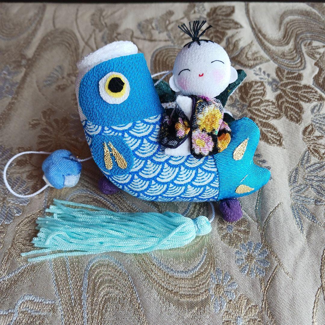 《いっちゃん様ご予約》★いちごちゃんの端午の節句タペストリー★ちりめん細工