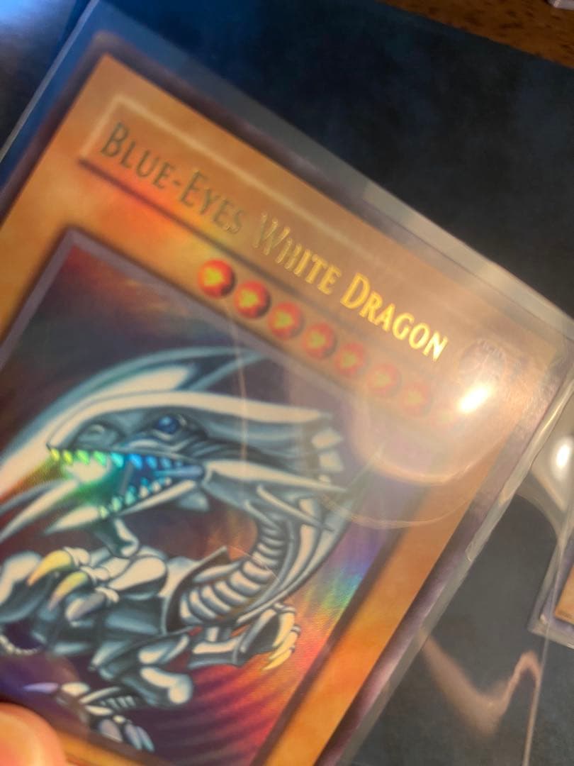 希少【全面ホロ強個体】 青眼の白龍　SDK 1st Edition 遊戯王　英語