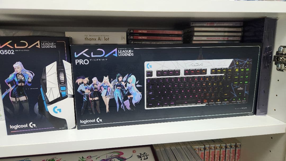 【megmag】KDA PROロジクールゲーミングキーボード & G502