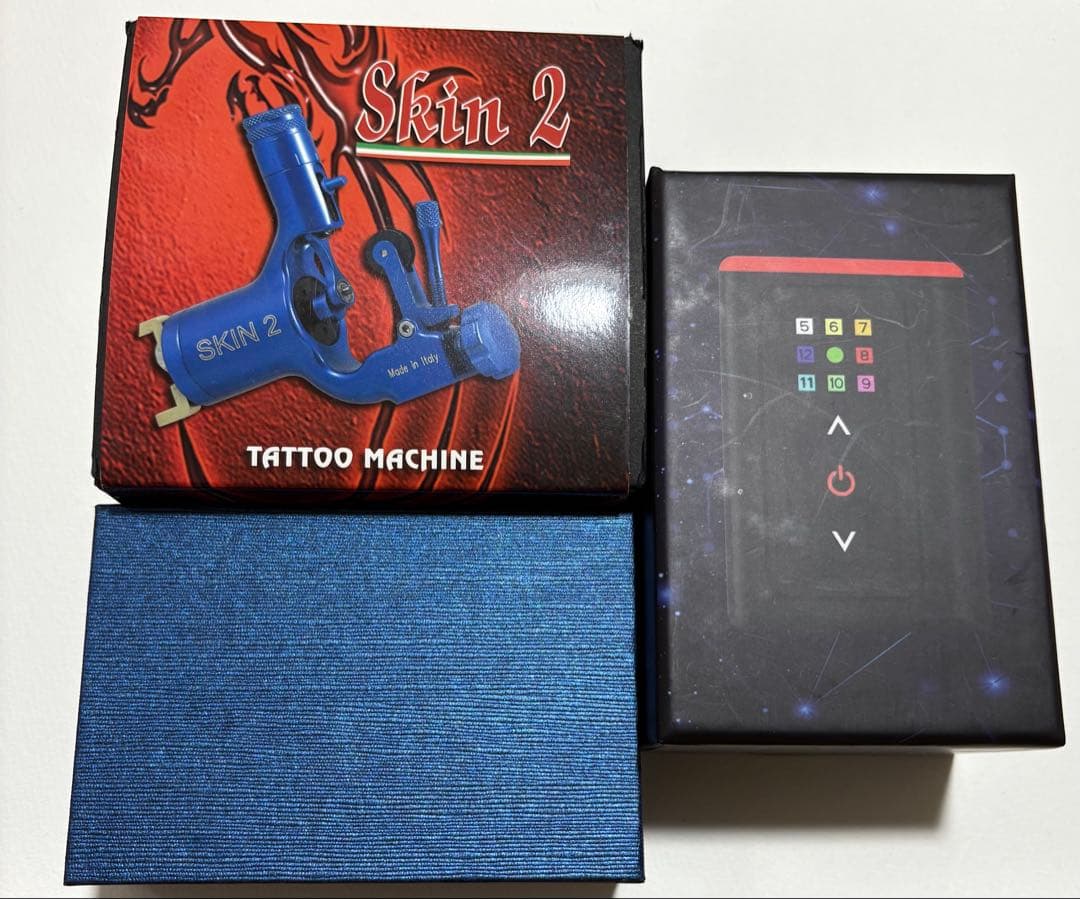 その他 Skin 2 tattoo machine set(made in italy)