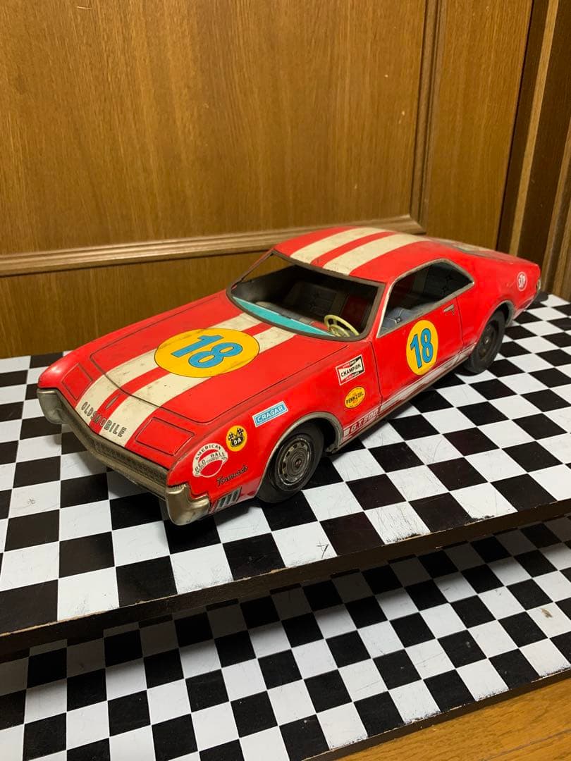 ❣️激レア❣️❣️アサヒ玩具ATC 当時物 日本製ブリキ オールズモービル トロネード