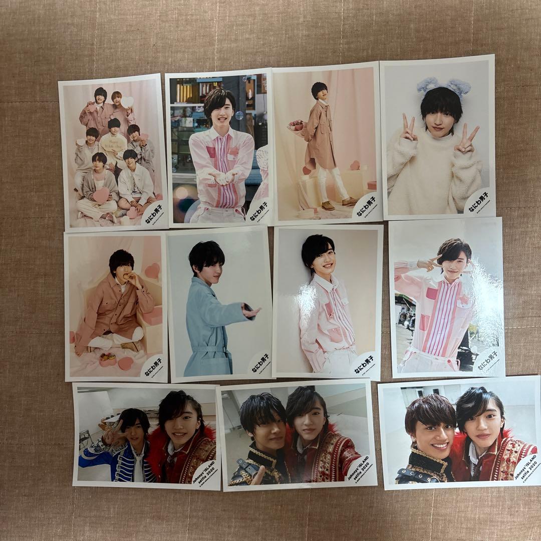 【レア】道枝駿佑 ジュニア時代〜 なにわ男子 公式写真 80枚まとめ売り