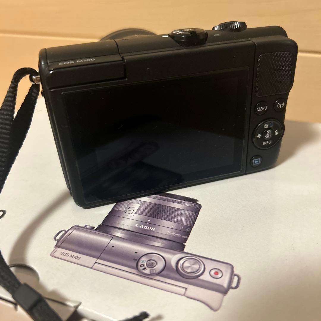 美品　Canon EOS M100 本体 箱付き
