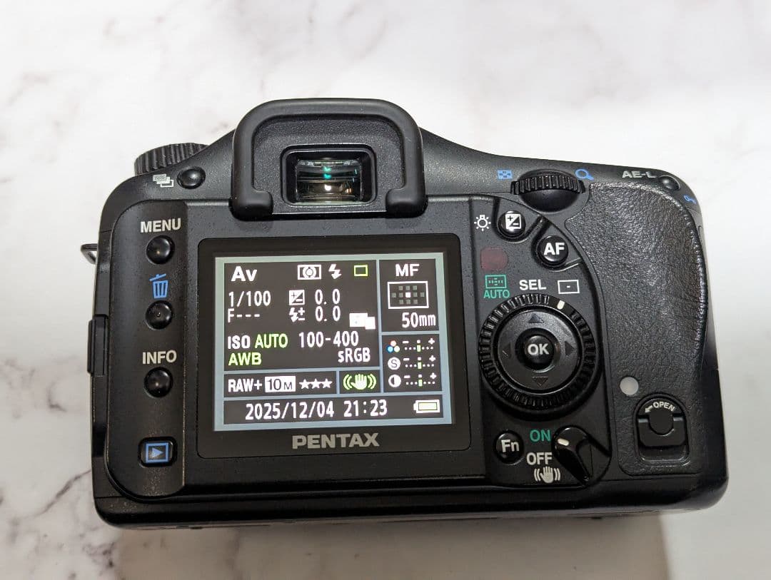 デジタルカメラ PENTAX K10D