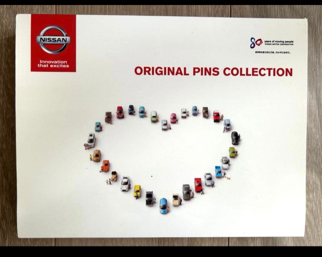 【送料込み】日産 Original Pins Collection 80周年記念