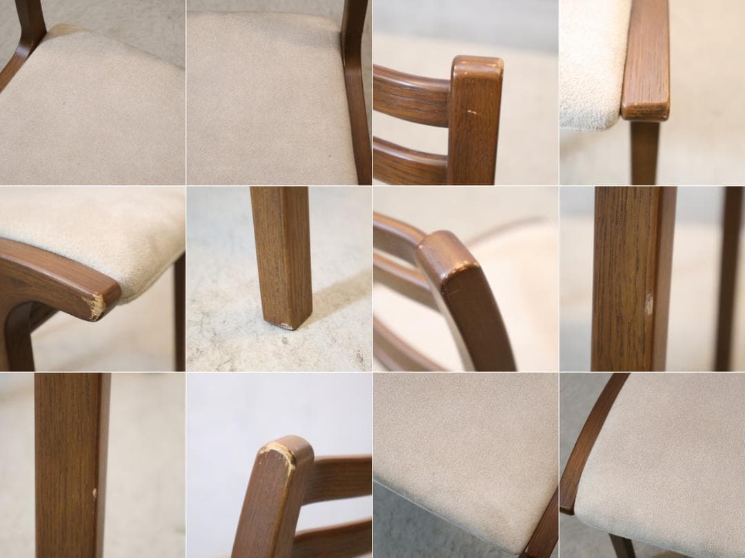 FUJI FURNITURE 冨士ファニチア オーク ダイニングチェア 椅子