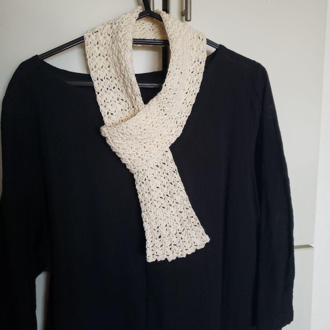 布良糸ショートマフラー