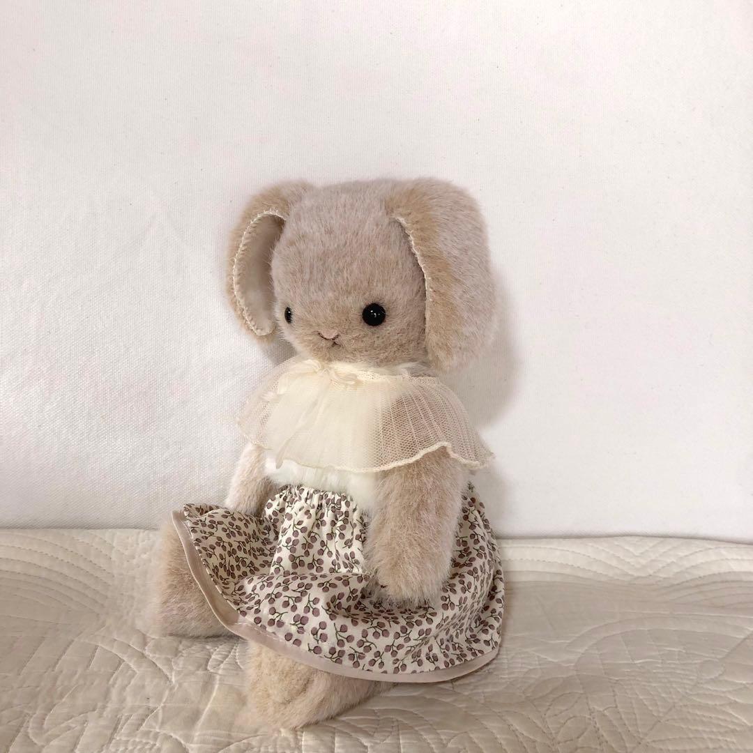 ハンドメイド　ライオンロップちゃん　うさぎのぬいぐるみ