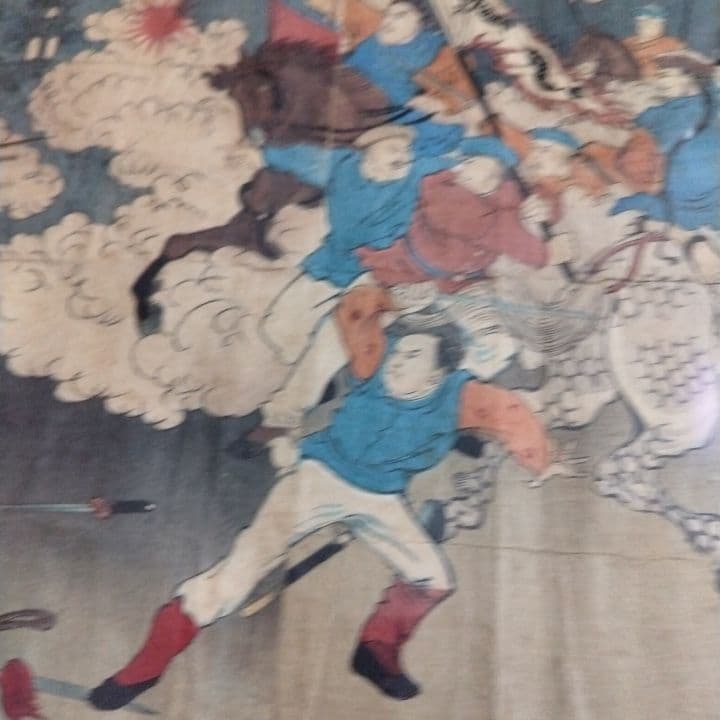 九連城大戦 浮世絵 明治時代