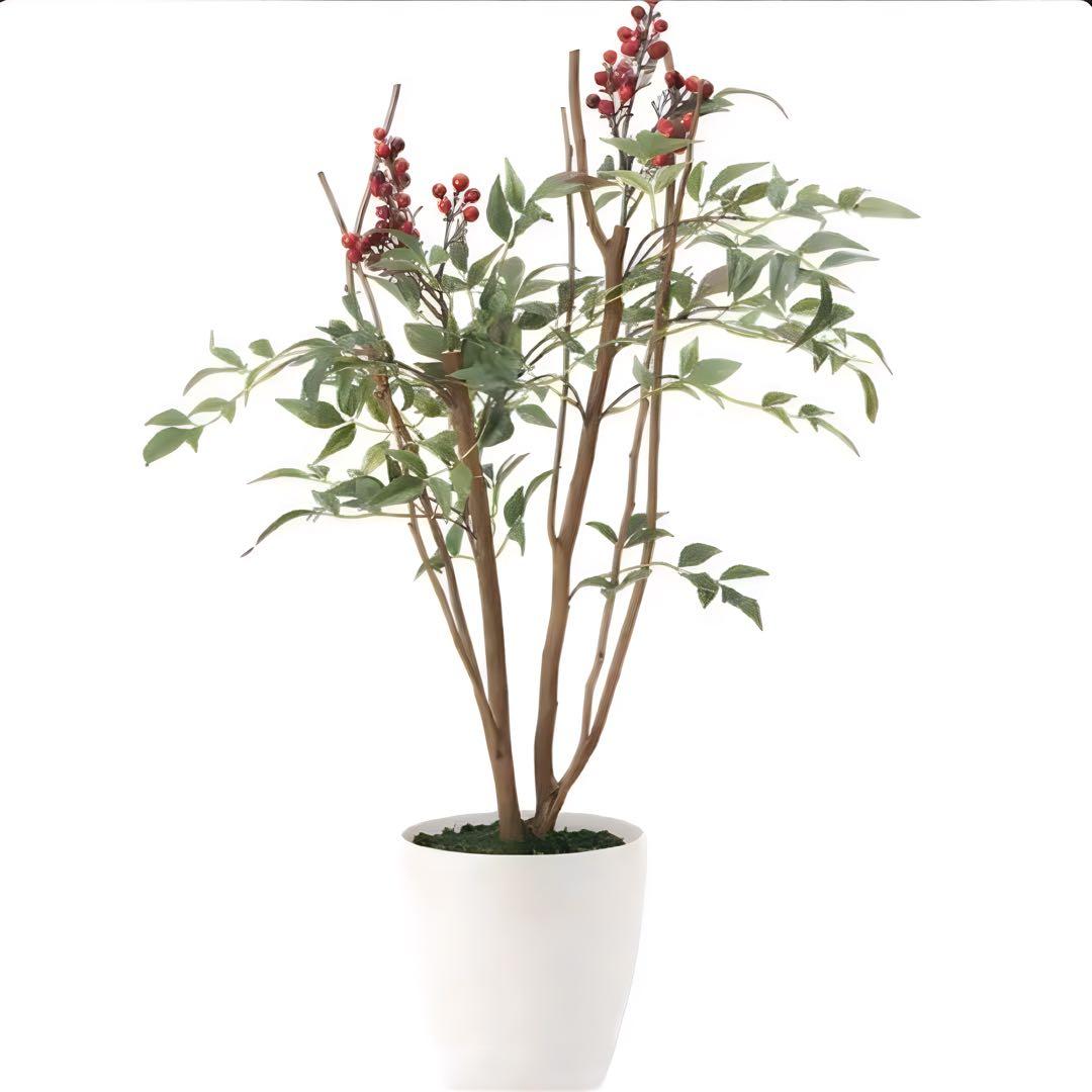 光触媒　人工観葉植物　ウォールグリーン　フェイクグリーン　南天70