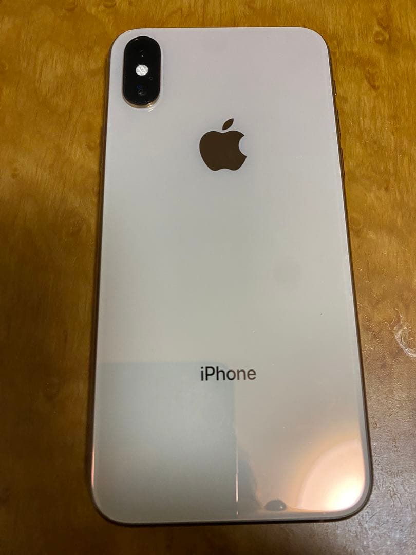 iPhone Xs 64GB ゴールド SIMフリー バッテリー80%