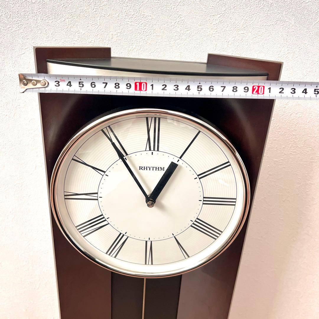 美品　RHYTHM リズム　モダンライフM05 クオーツ　振り子時計　廃番