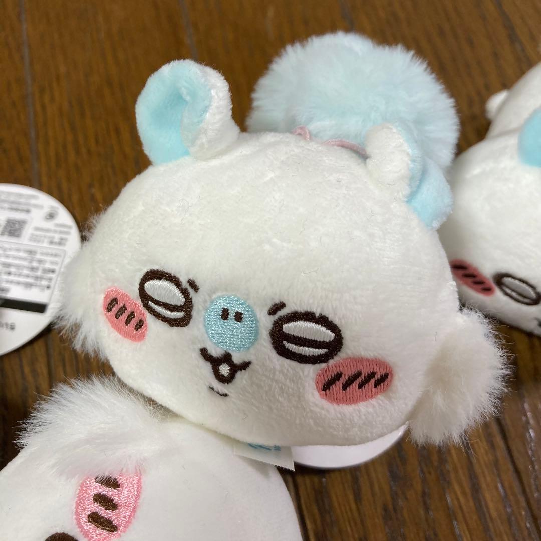 ちいかわ　モモンガぬいぐるみ　マスコット　まとめ売り　ハチワレ　ねそべりもっちる