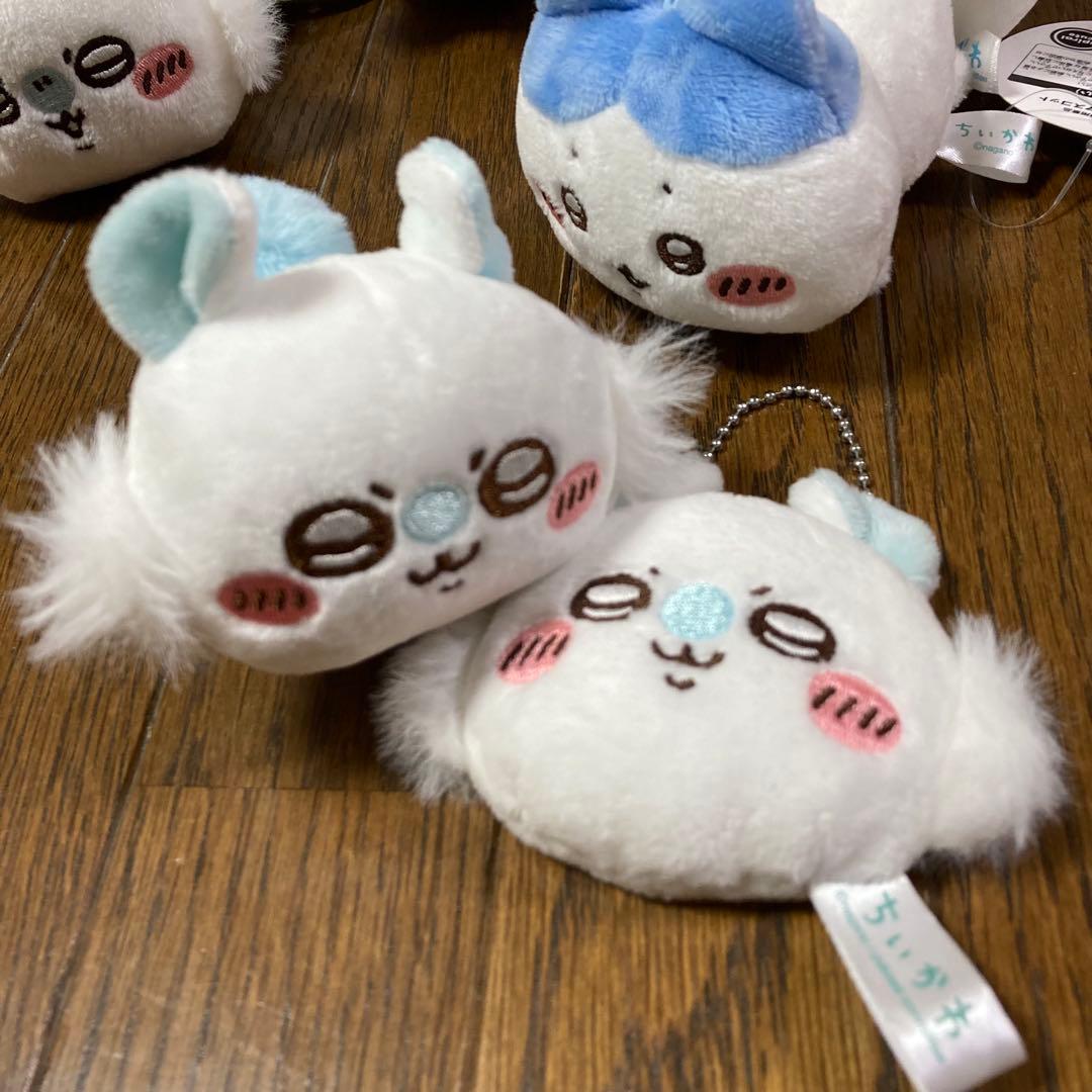 ちいかわ　モモンガぬいぐるみ　マスコット　まとめ売り　ハチワレ　ねそべりもっちる