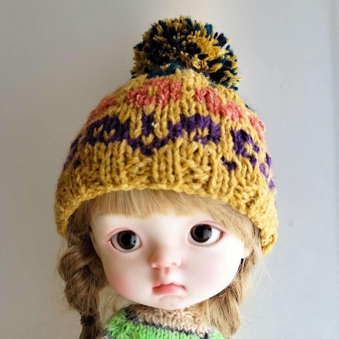 ノルディック模様のニット帽✦ネオ ブライスアウトフィット dayuanbao