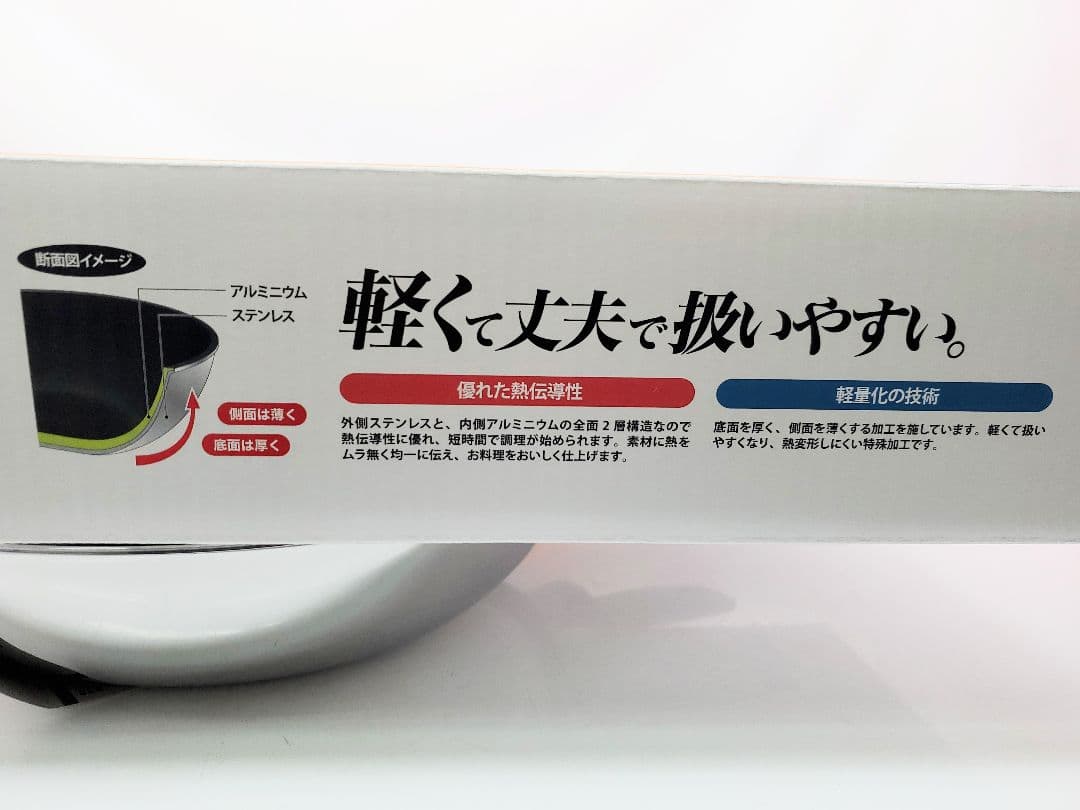 フライパン 28cm IH対応 UMIC 日本製 ガス火 IH対応 いため鍋