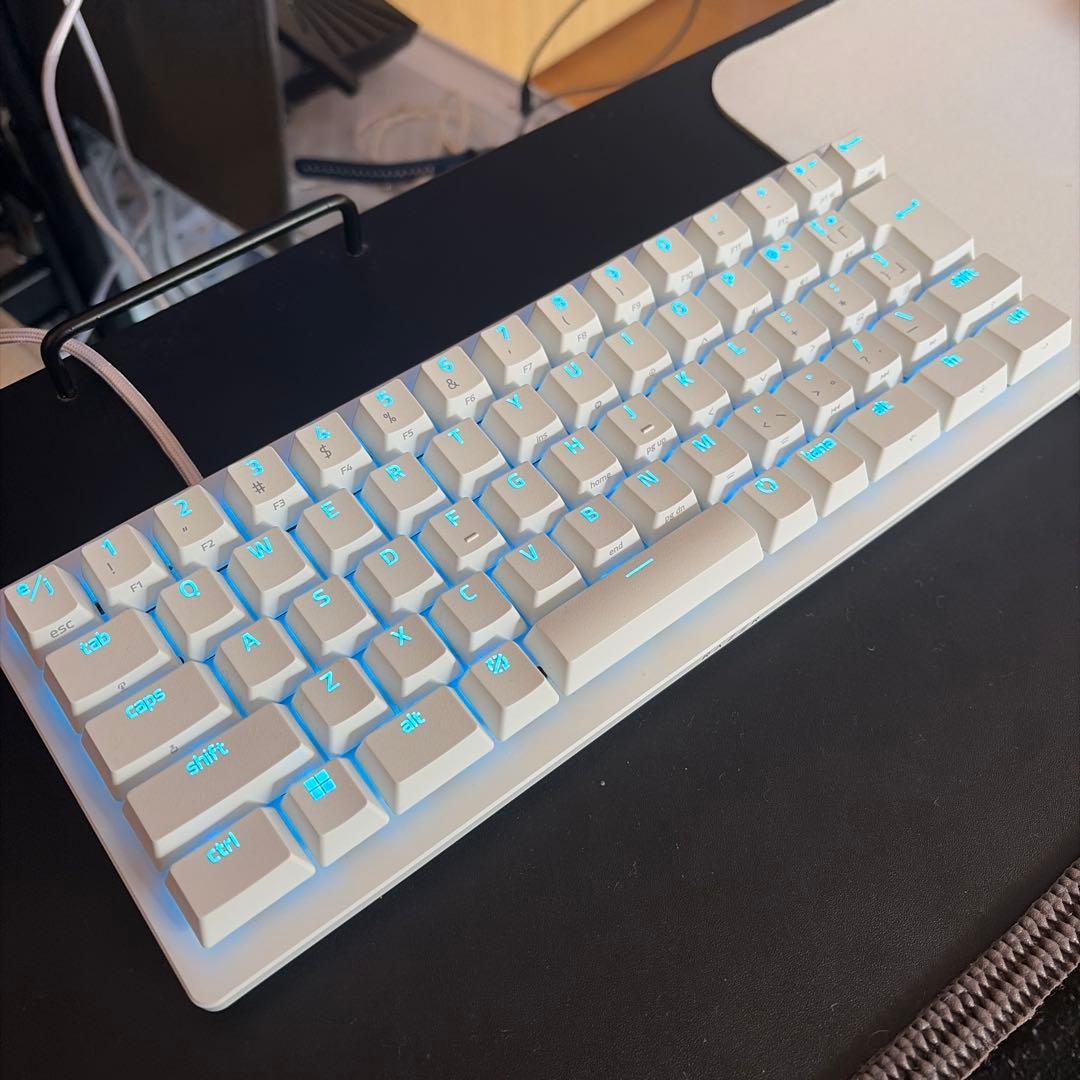 razer huntsman v3 pro mini 日本語配列　白